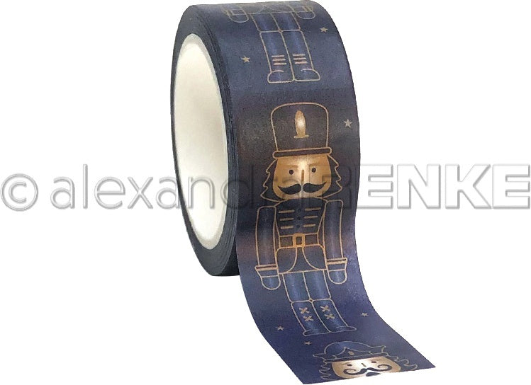 Alexandra Renke Washi Tape 20mmX10m - Blue, Nutcracker