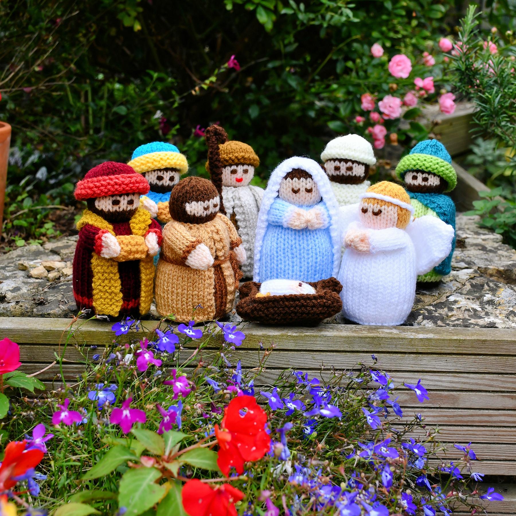 Nativity Story Dolls Knitting Pattern - Toy Knitting Pattern