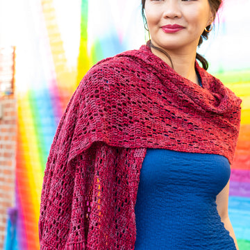 Kassel Shawl in Berroco Tillie - Downloadable PDF