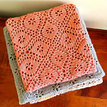 Flora Lanterna Square Blanket