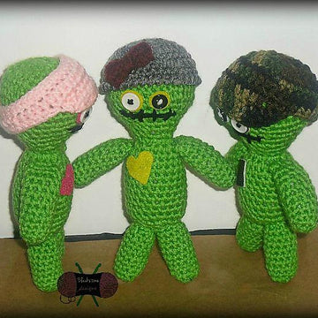 Zombie Stuffy with Hats