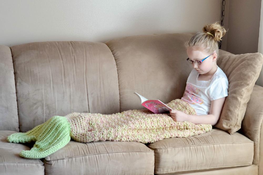 Mermaid Tail Blanket