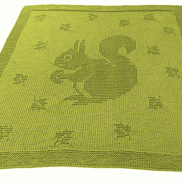 Squirrel Baby BlanketSquirrel Baby Blanket