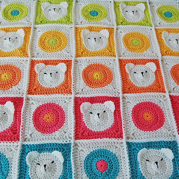 Teddy Bear Baby Blanket