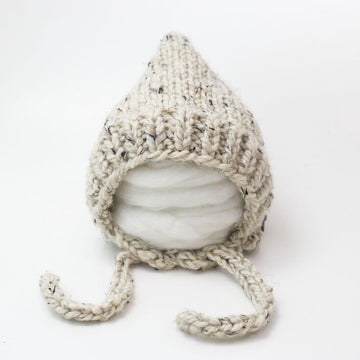 Chunky Pompom Pixie Bonnet Hat Baby Children