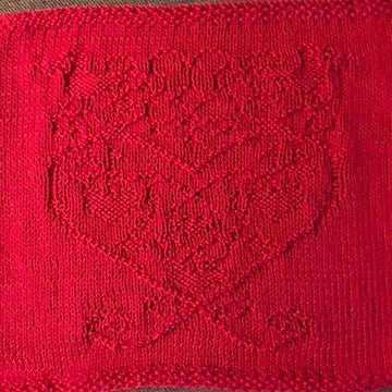 Nr. 480 Valentins heart 77 stitches