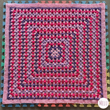 Bella’s Bobble Granny Square Blanket