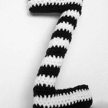 Capital Z Alphabet Letter Pattern