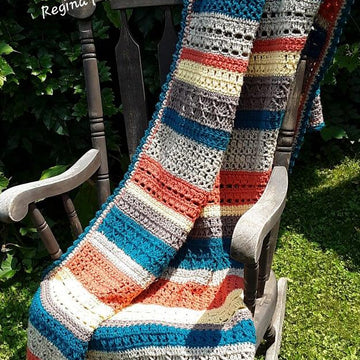 Stitch Sampler Throw