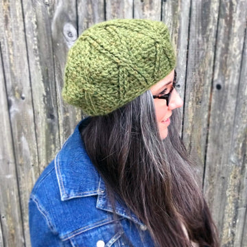 Bixby Women's Cabled Beret
