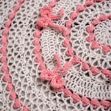 Rings of Ribbon Spring Afghan