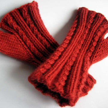Dizzy Fingerless Mitts