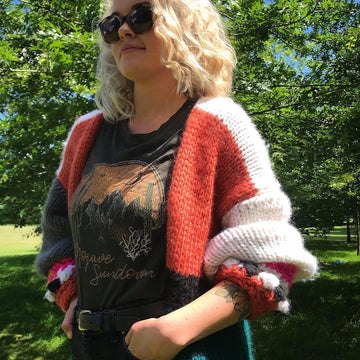 Alice in Boholand Chunky knit Cardigan