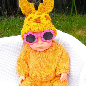Baby Big Ears Giraffe Beanie