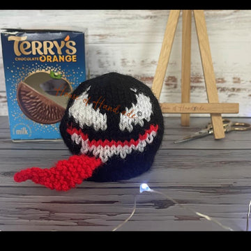 Amorphous Alien Chocolate Orange Cover Knitting Pattern