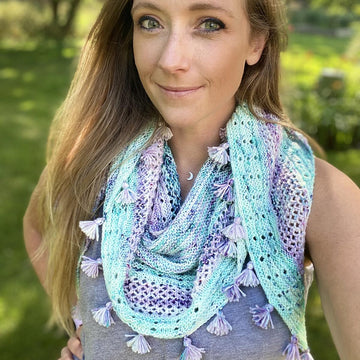 Summer Moonrise Shawl