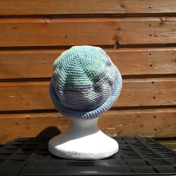 Roll up beanie hat