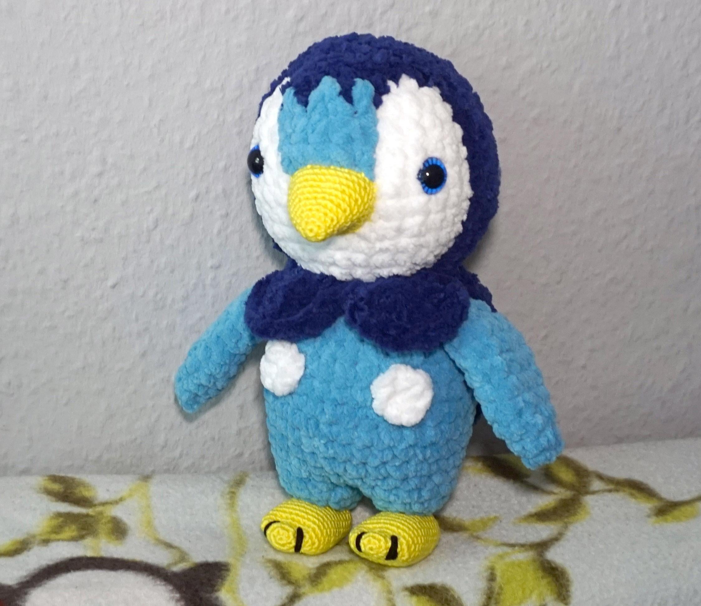Häkelanleitung für den Pinguin Plinfa