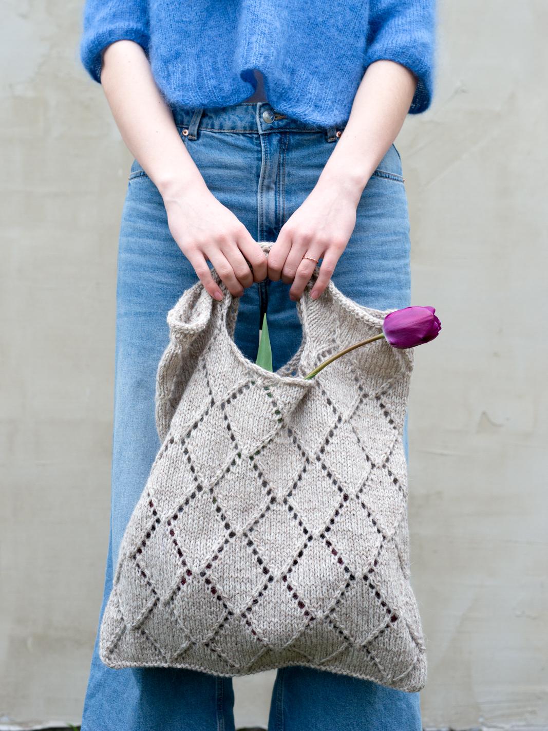Diamond market bag