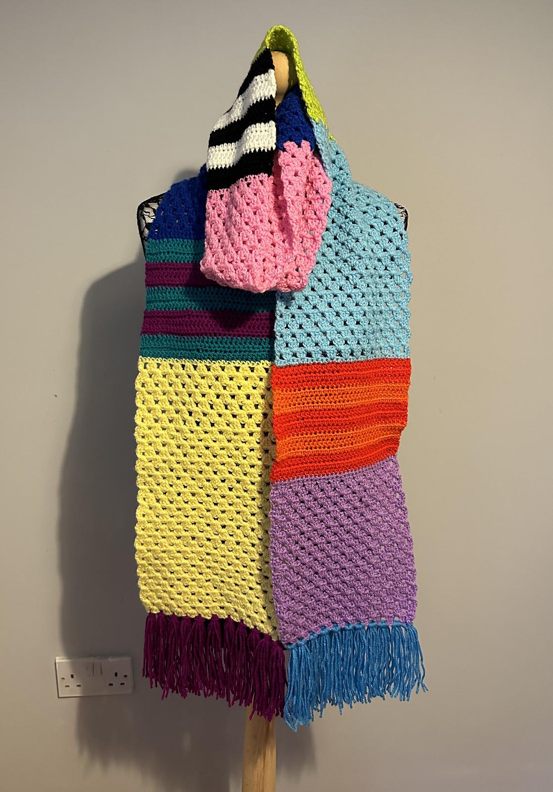 Funky Scarf Crochet Pattern