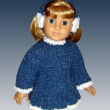 Doll Clothes Pattern, PDF, Fits American Girl Doll and 18 inch dolls
