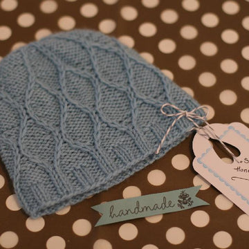 Petit Chou (Cashmere Cardigan and Baby Beanie)