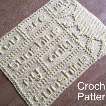 My Sunshine Baby Blanket Crochet Pattern
