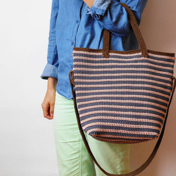 Striped bag pattern