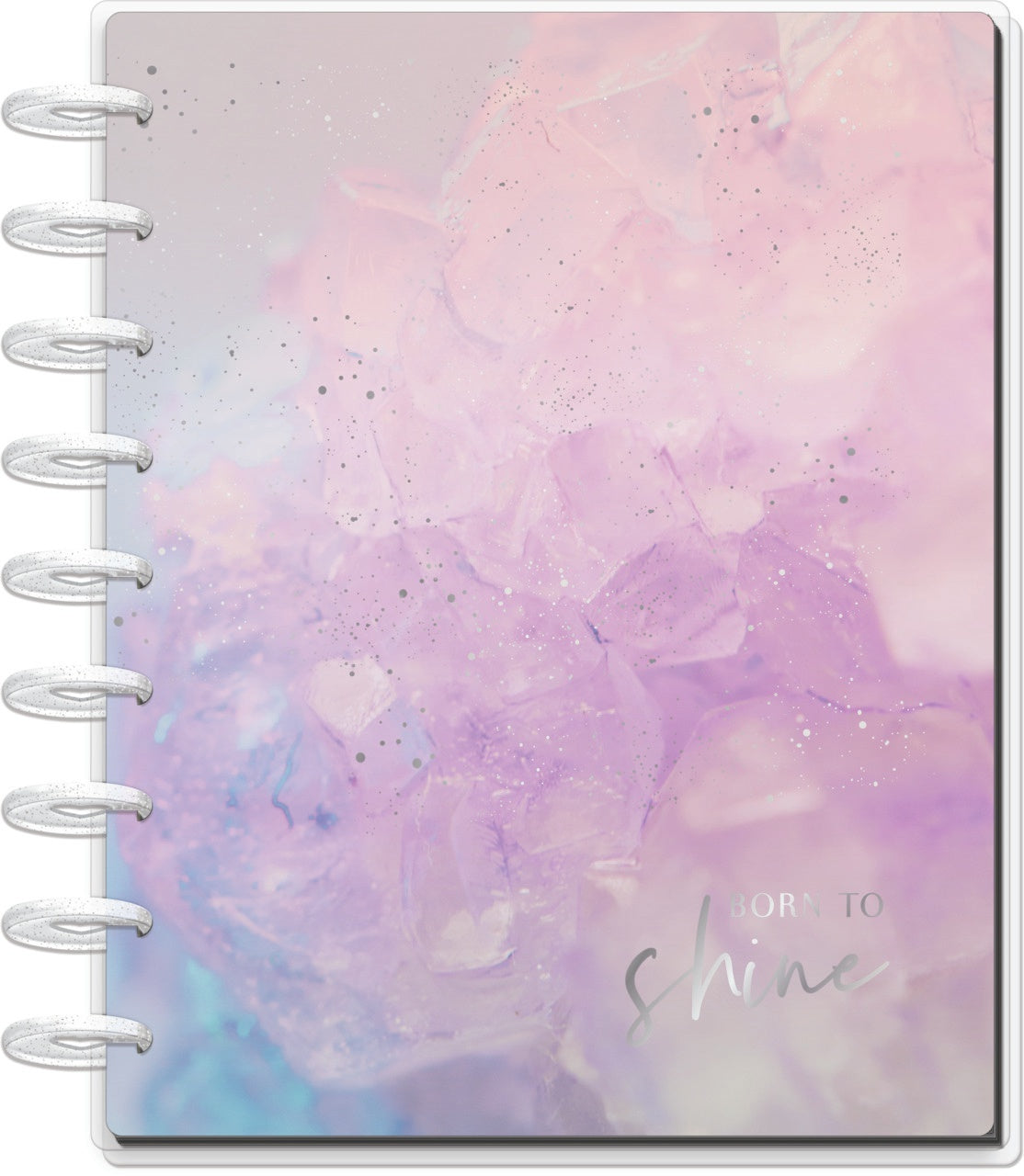 Happy Planner 18-Month Dated Medium Planner 7.75"X9.75" - Crystal Vibes, July 2020