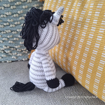 Zinnie the Baby Zebra