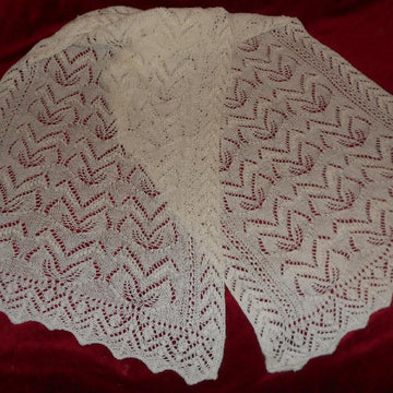Lily of the Valley Bridal Shawl