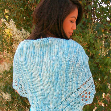 Ocean Spray Shawl
