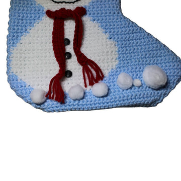 Snowman Christmas Stocking