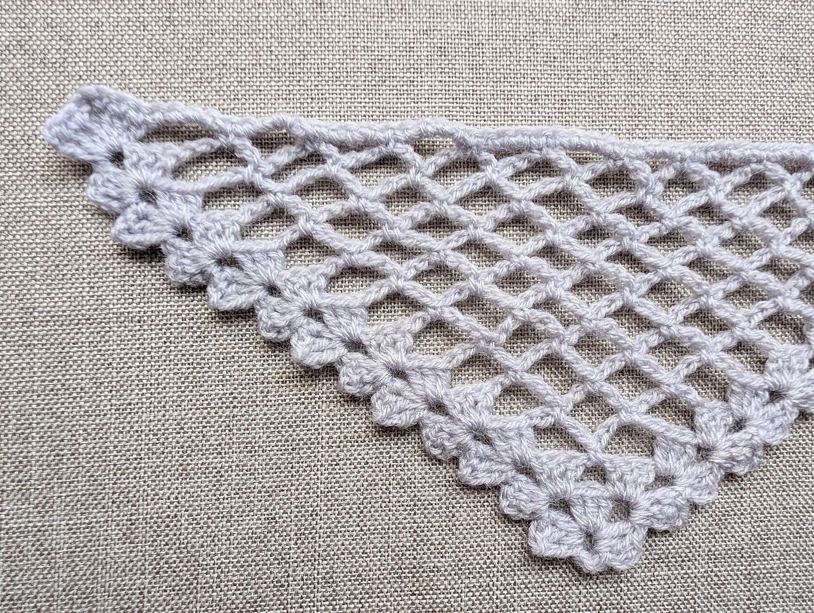 Crochet Bandana/Shawl Pattern/Chart #29