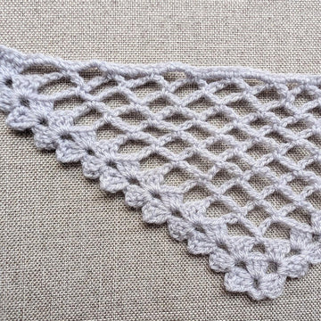 Crochet Bandana/Shawl Pattern/Chart #29