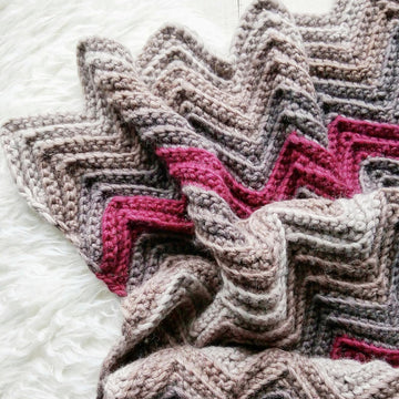 The Barton Chevron Blanket