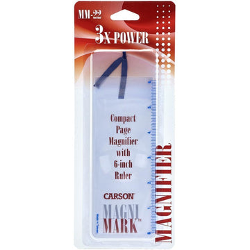 Carson MagniMark Page Magnifier & Ruler