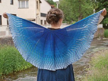 Morning glory shawl