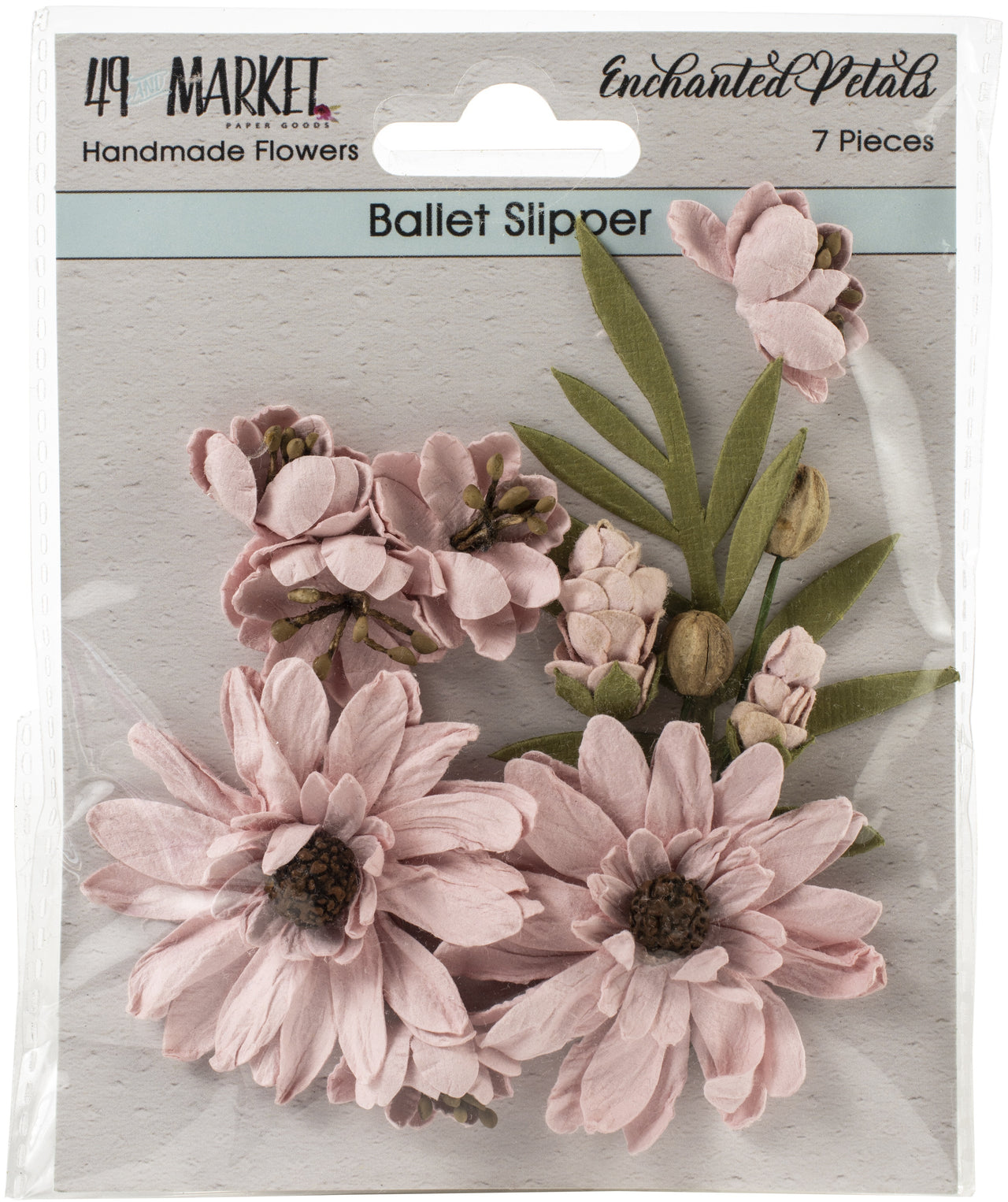 49 And Market Enchanted Petals 7/Pkg - Ballet Slipper