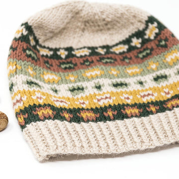 Sola Fair Isle Hat for Adults & Kids