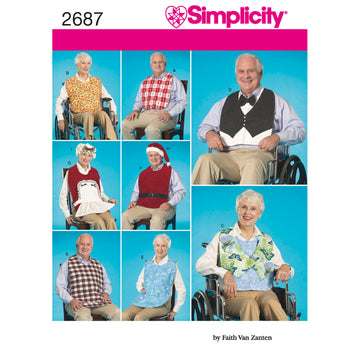 Simplicity Crafts 2687 - Paper Pattern, Size OS ONE SIZE