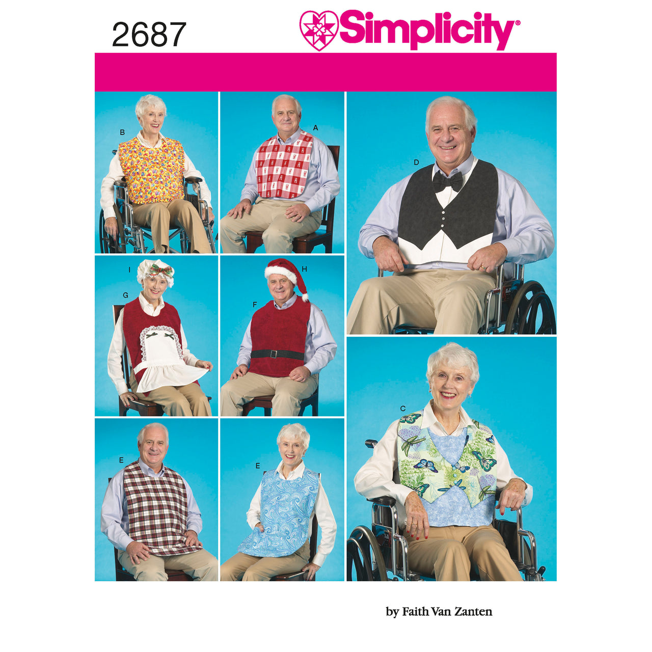 Simplicity Crafts 2687 - Paper Pattern, Size OS ONE SIZE