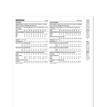 Know Me Men's Jeans by Norris Dánta Ford ME2024 - Sewing Pattern