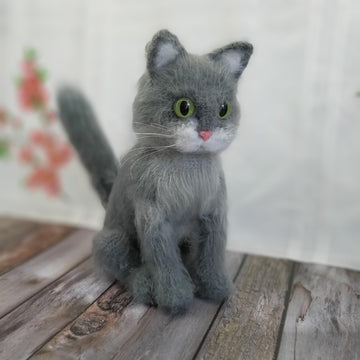 Amigurumi Realistic crochet Black Cat
