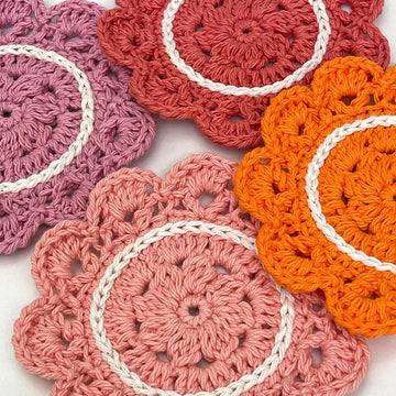 Crochet Spring Coaster