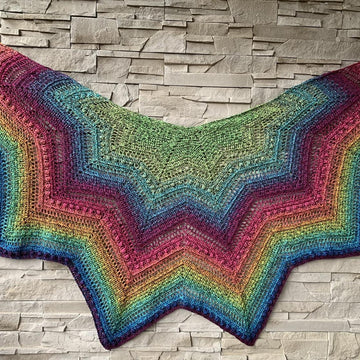 Star Shaped Scarf "Persephone"