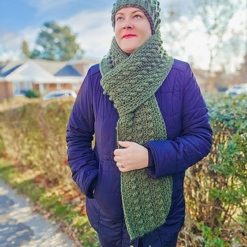 Sherwood Hat and Scarf Set