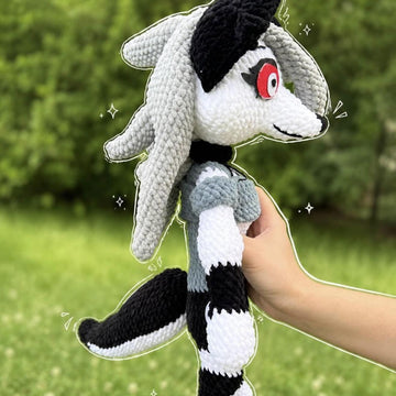 Loona from helluva boss, Amigurumi, crochet pattern