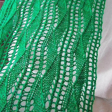 Faceted Lace Wrap and Scarf
