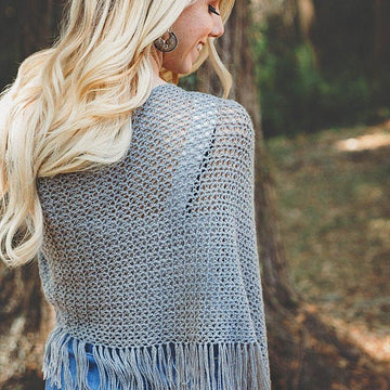 Beginner Lace Crochet Poncho